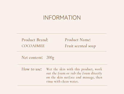 Fruit Fragrance Soap